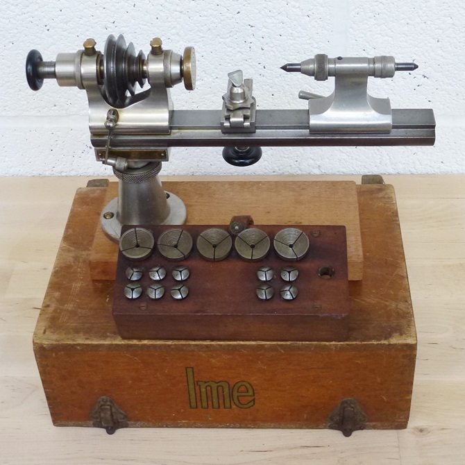 unknown 8mm watch makers lathe ime watchmakers 8 mm lathe