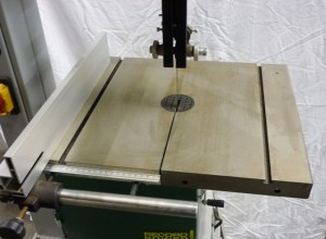 Record Power Band Saw (Table detail)
