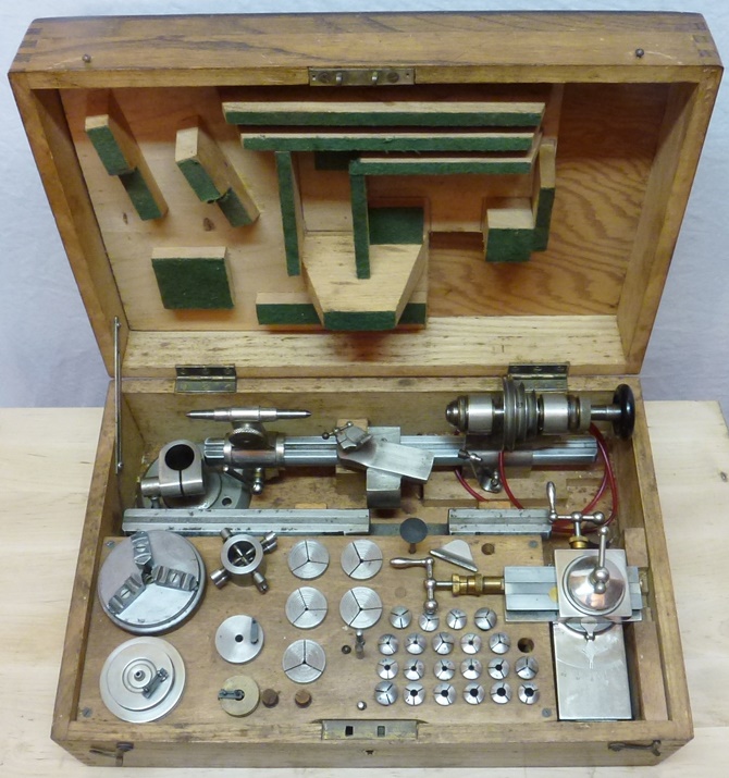 B.T.M. 8 MM WATCHMAKERS LATHE